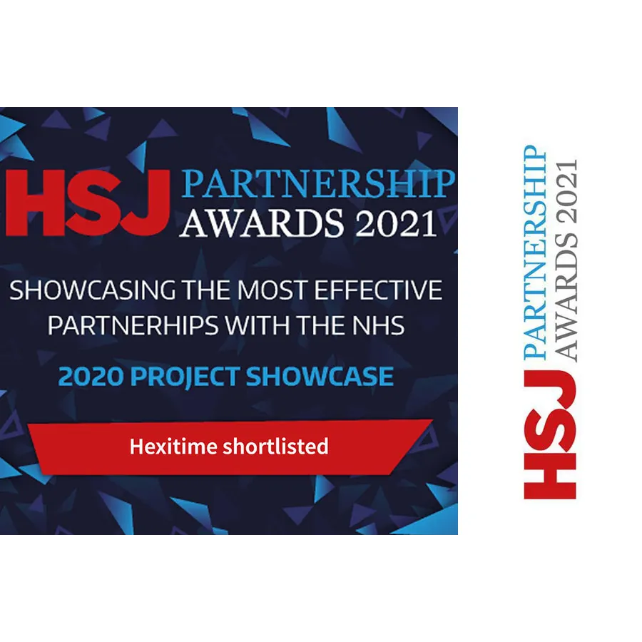Hexitime shortlisted for the HSJ Partnership Awards 2021