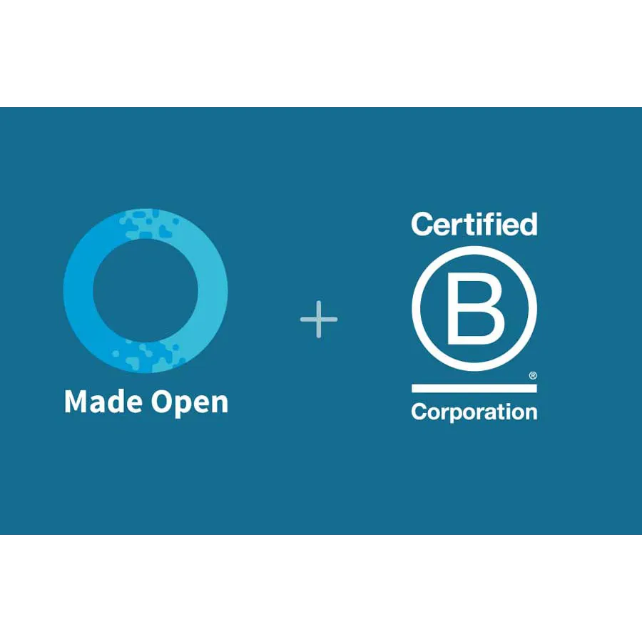 Made Open becomes a Certified B Corporation®.